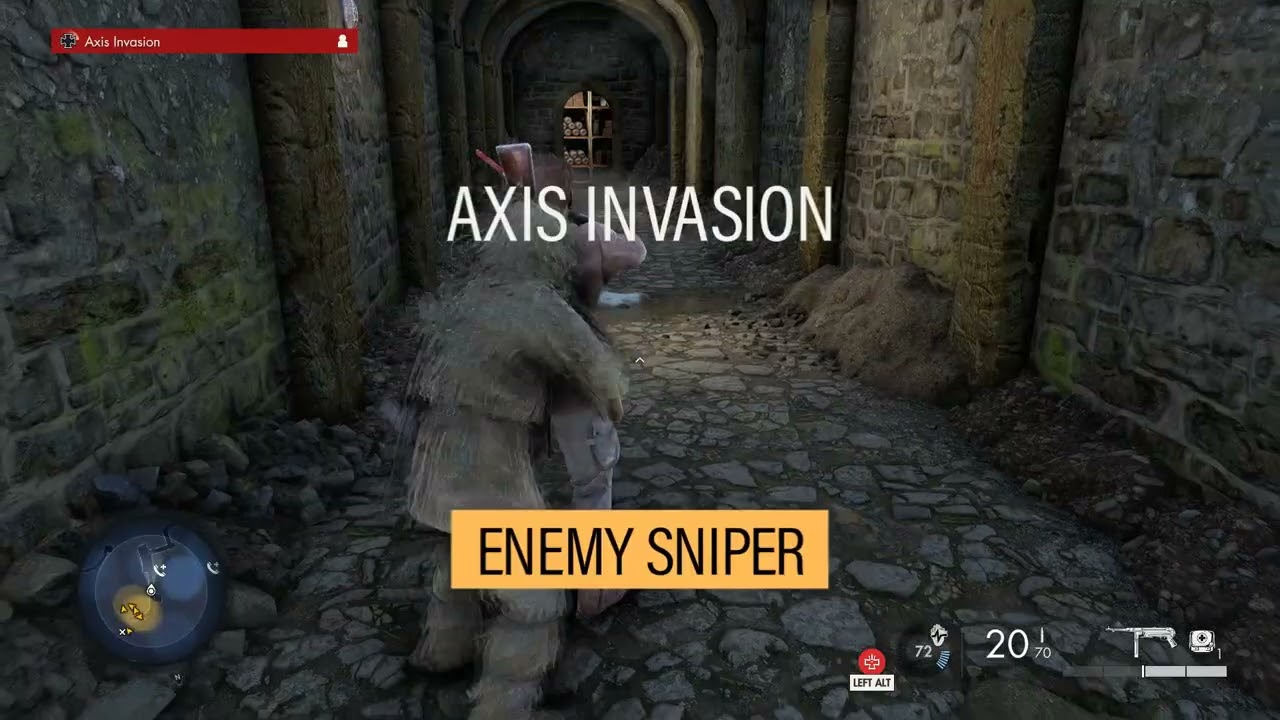 Sniper Elite spelare är inte riktiga personer