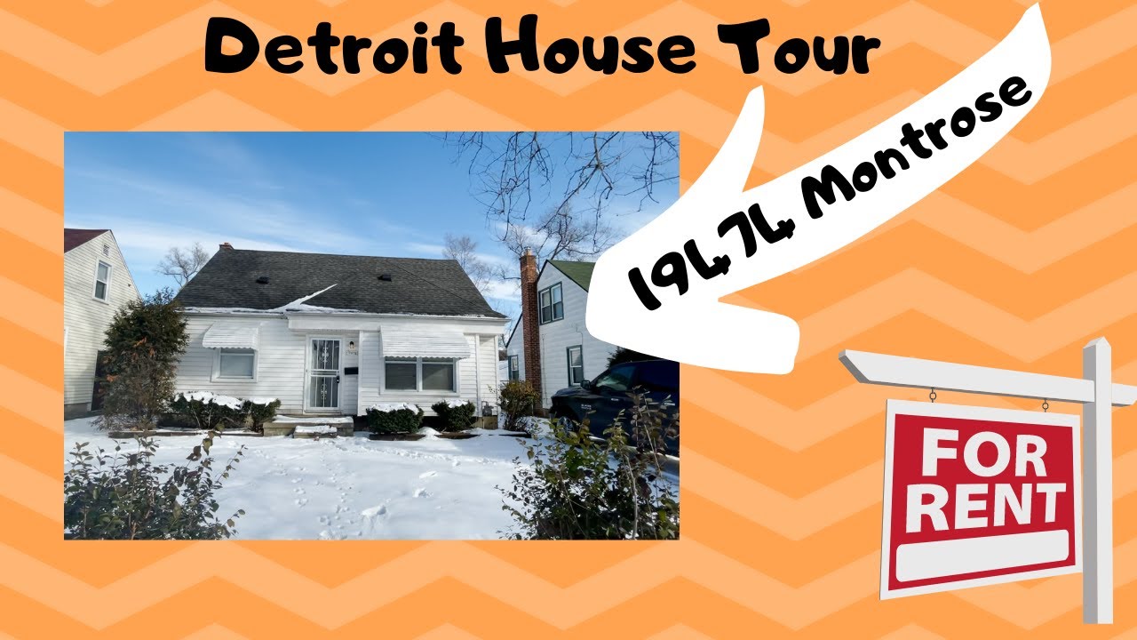 19474 Montrose FOR RENT Detroit House Tour