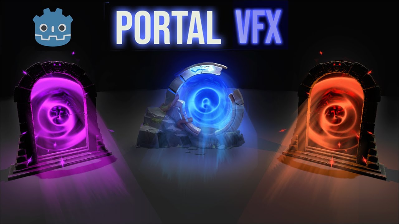 GODOT 4 -  Portal Effect creation