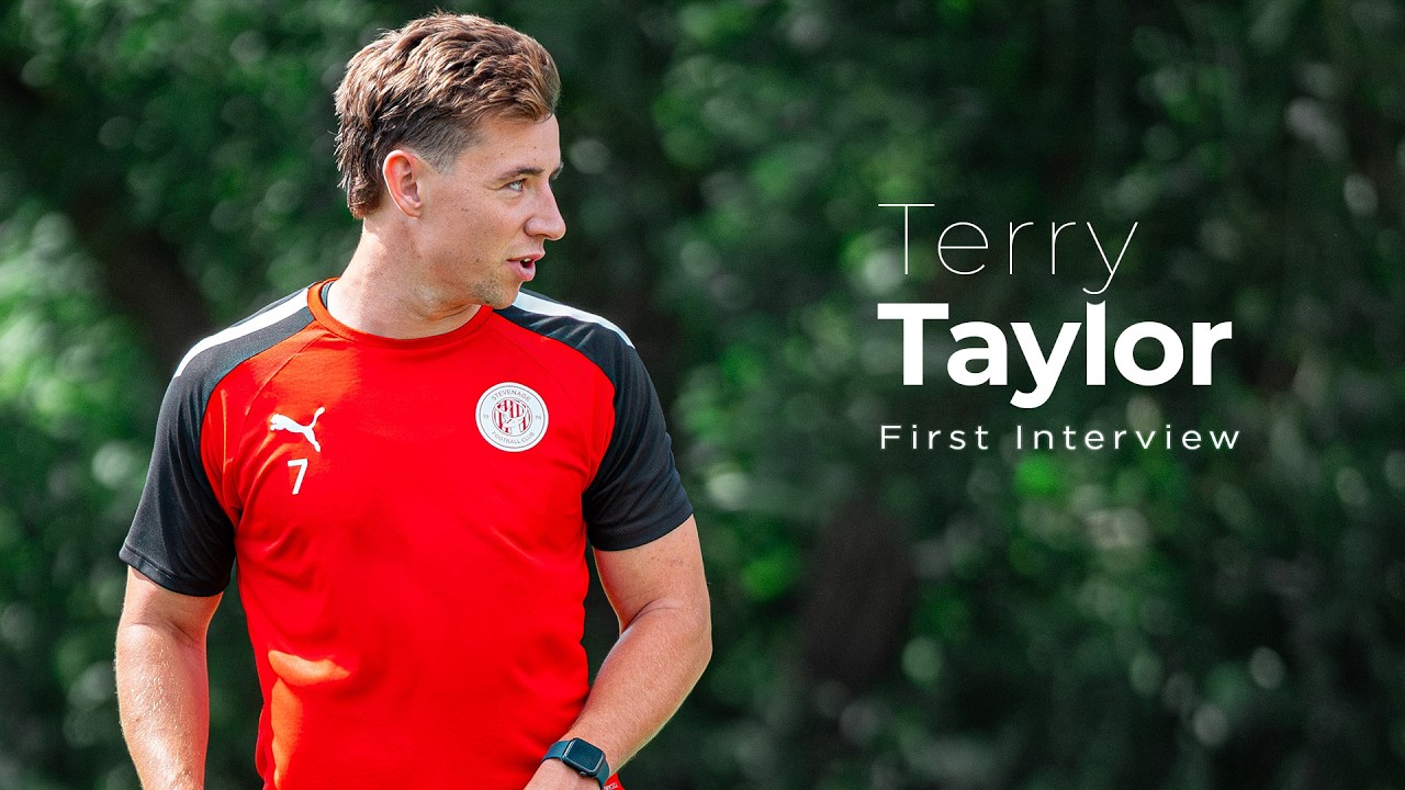 Terry Taylor's first Stevenage interview