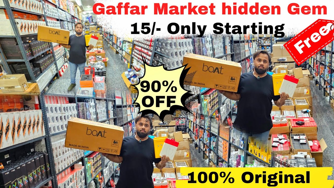 15/-😱Starting Wholesale SealPack & Open Box Mobile Accessories का गोदाम | Karol bagh Mobile Junction