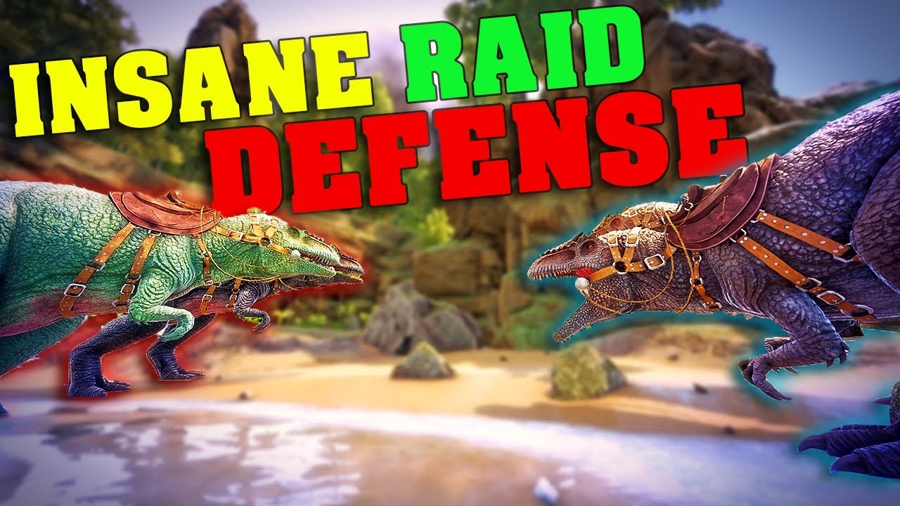 The Biggest Most Intense Raid Defense!! MTS 4 Man Pvp S2E30 | Ark: Survival Evolved