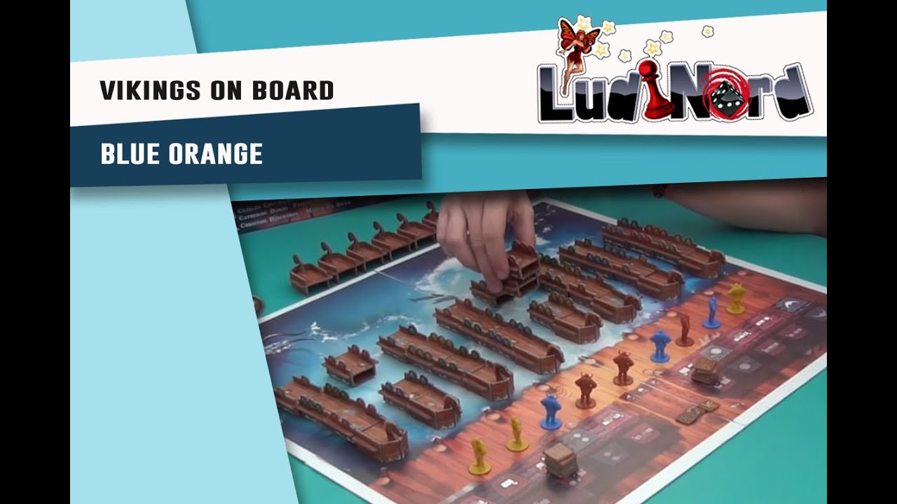 Ludinord 2016 - Jeu Vikings on board - Blue Orange - VF