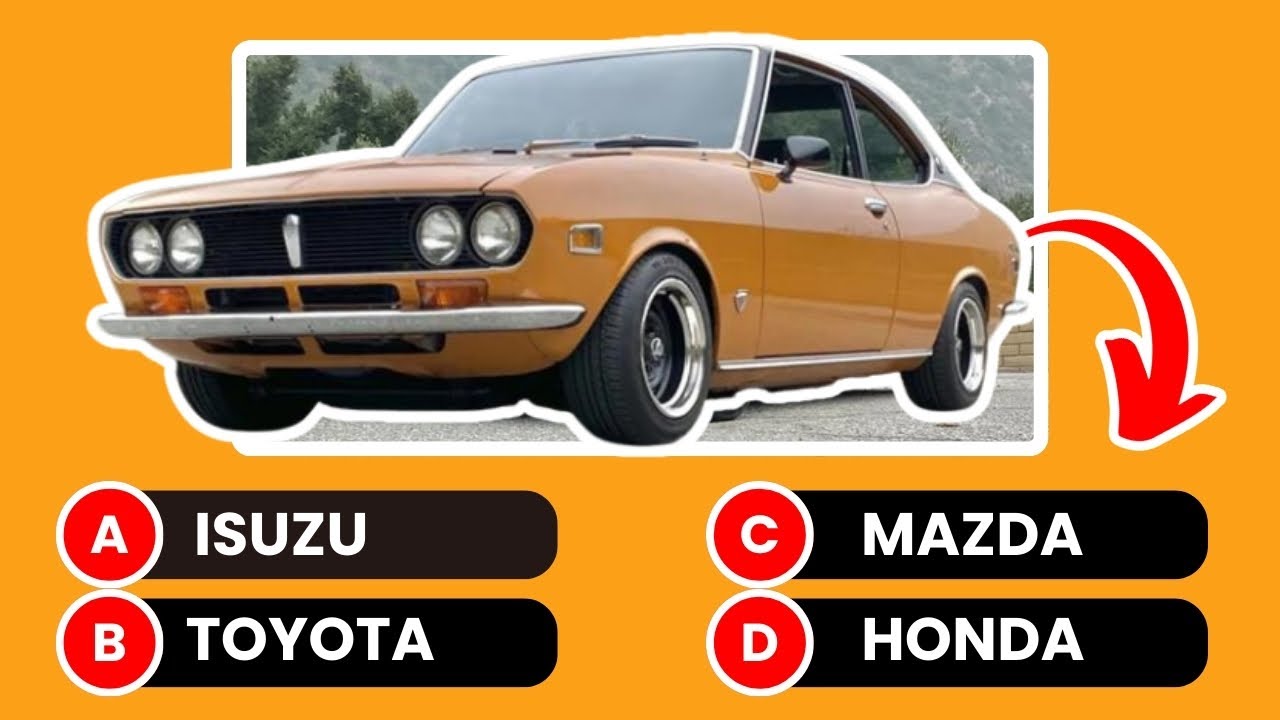 Guess The Rise of Japanese Classic Cars from the 70s | 1970 Vintage Auto Trivia Quiz
