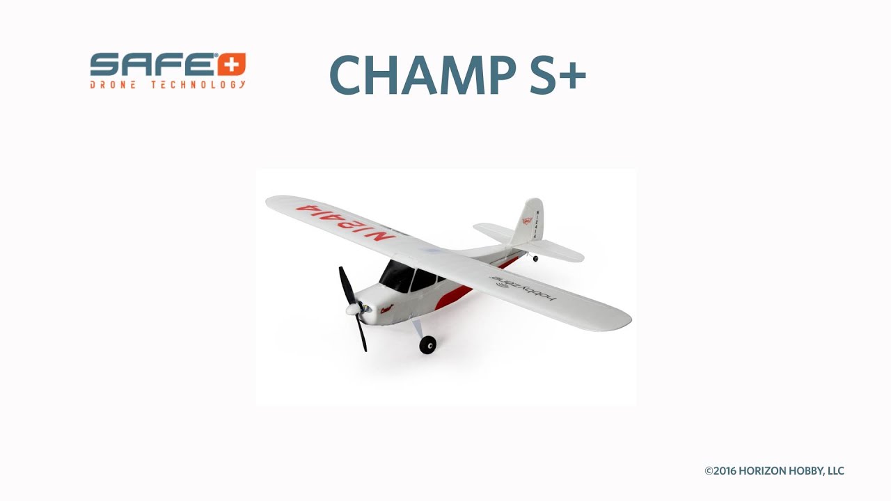 HobbyZone Champ S+ RTF and BNF
