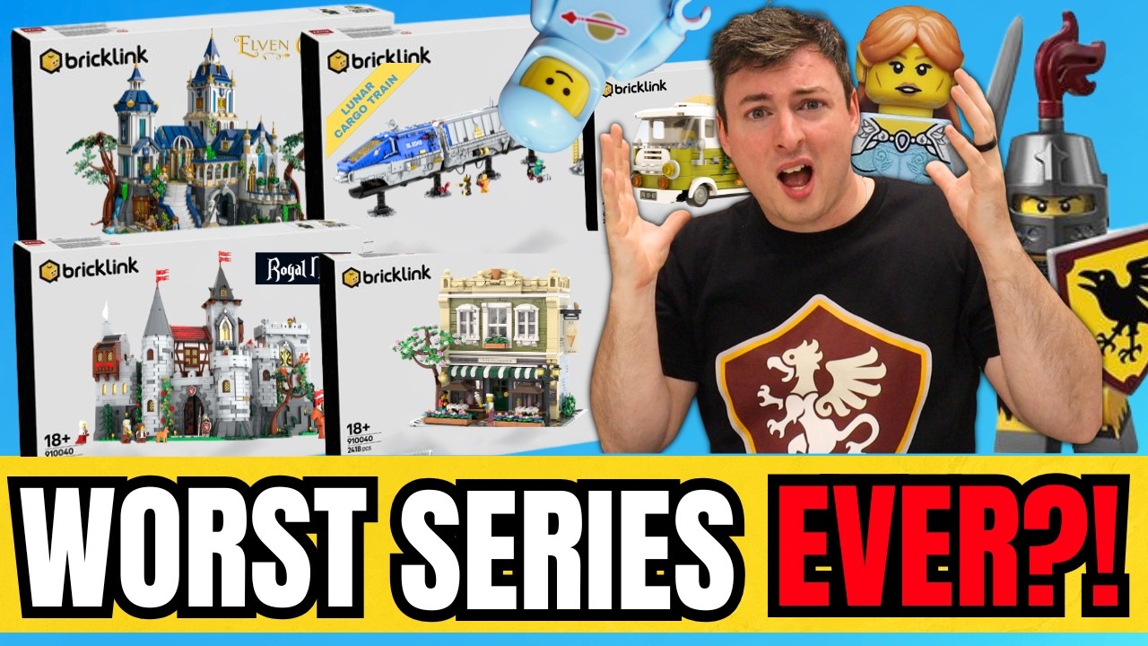 ХУДШАЯ серия LEGO BrickLink в истории? Опасения по поводу будущего BDP...