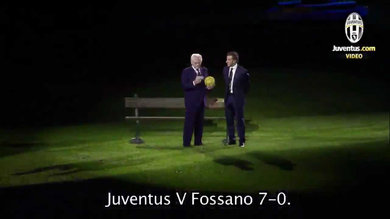 Del Piero & Boniperti - Two stars at Juventus Stadium