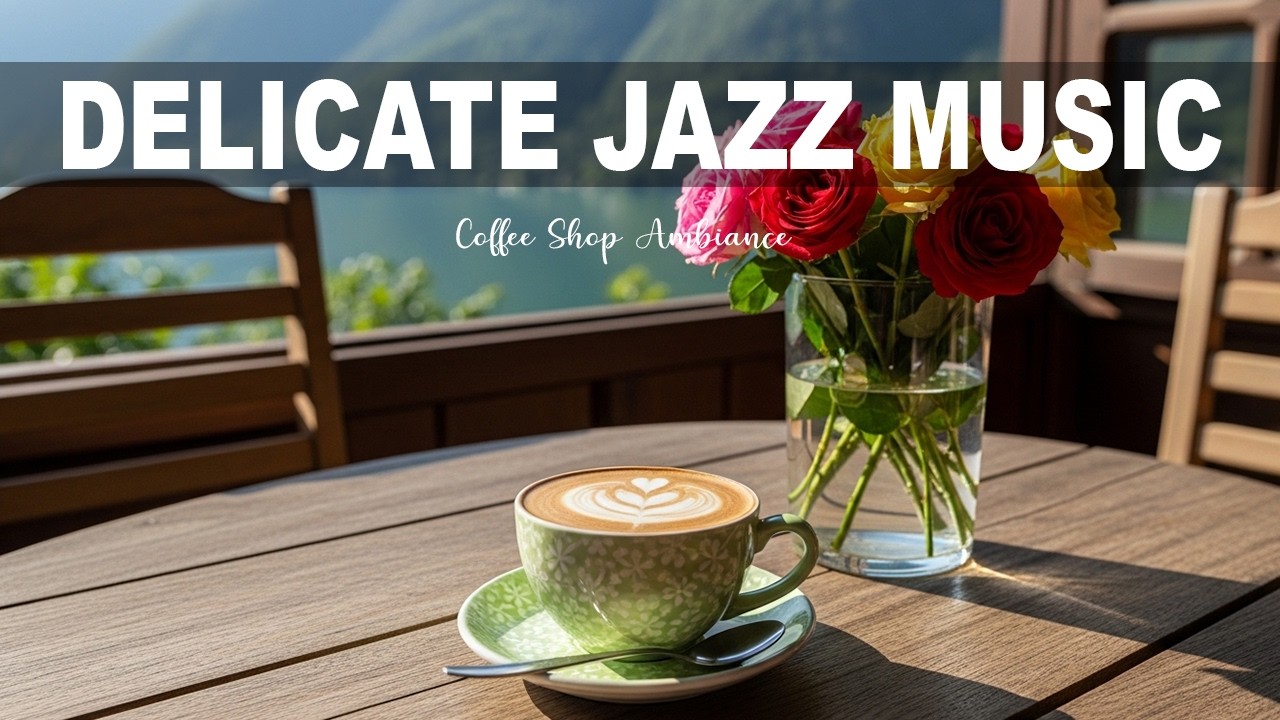 Delicate Jazz Music ☕ Smooth Bossa Nova Instrumental &  Jazz Music  for Happy Moods