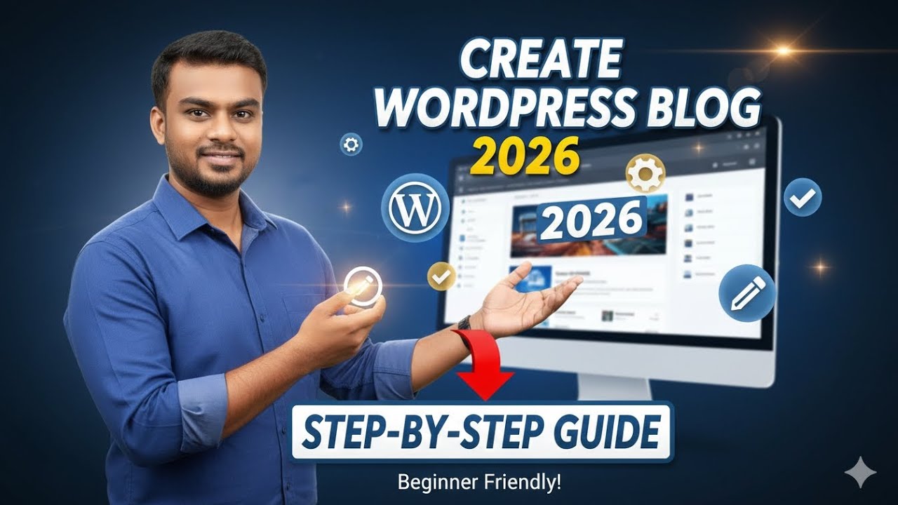 How to Create Blog Using WordPress in Kannada 2026| WordPress Blog Step - by - Step Guide in Kannada