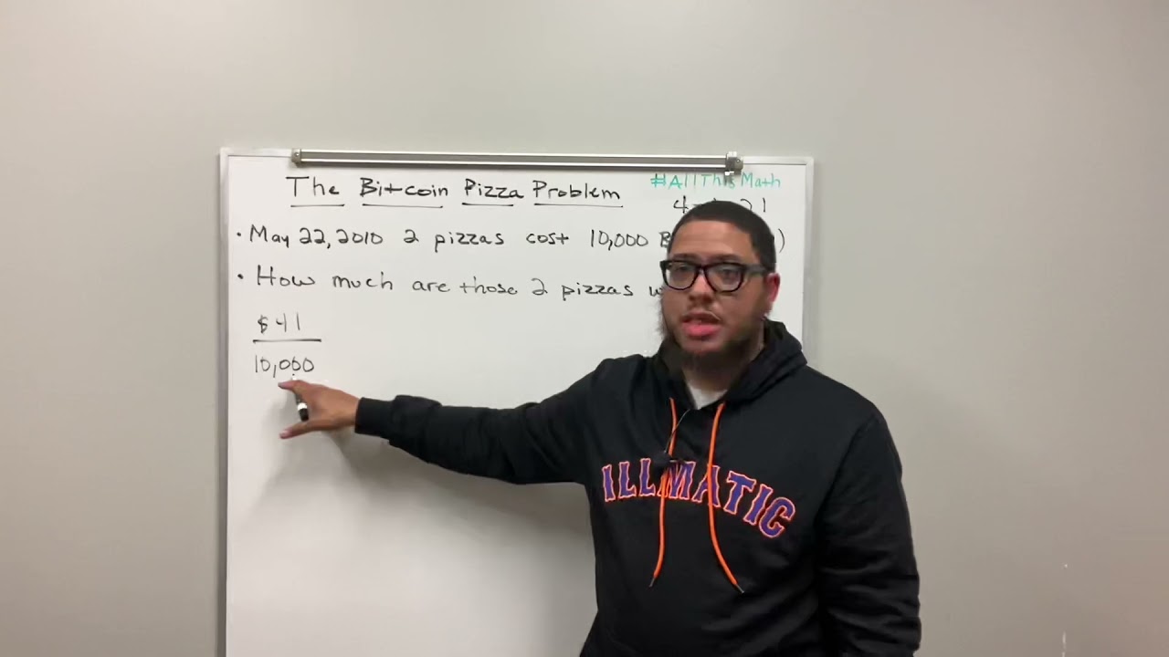 #AllThisMath Bitcoin Pizza Problem