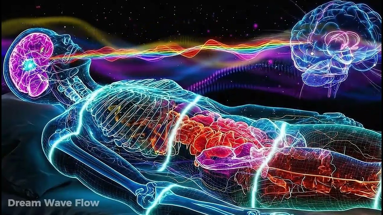 432Hz + 528Hz + 741Hz Deepest Healing Sleep: Whole Body Regeneration, Stress Relief | #37🎶