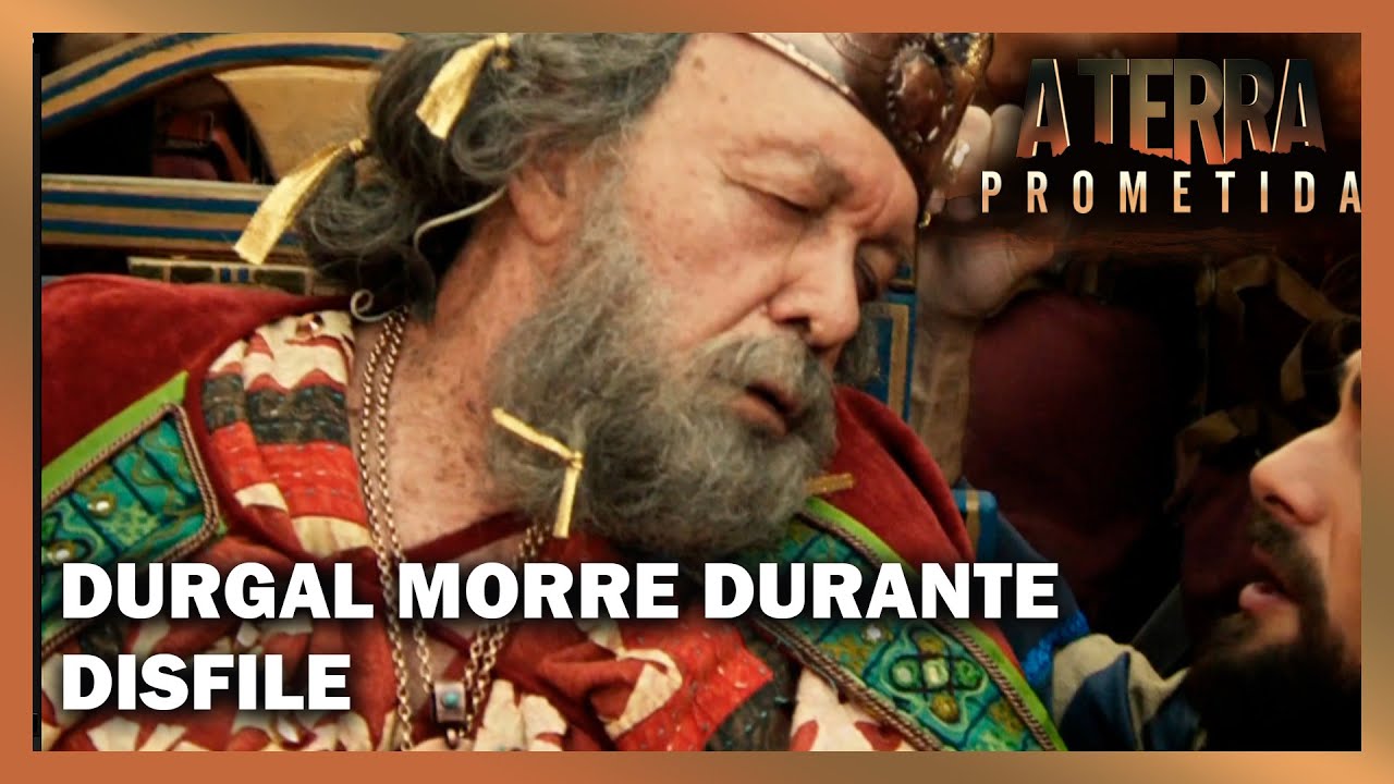 A TERRA PROMETIDA: Durgal passa mal e morre ao vestir a capa envenenada