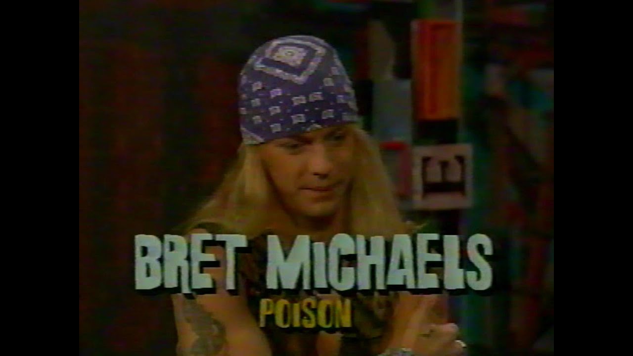 Poison's Bret Michaels 'Clears His Conscience' On MTV Rocks in 1993