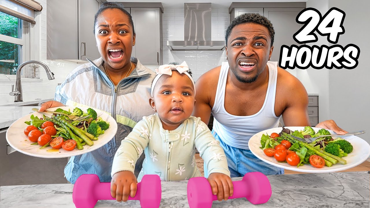 Питаться только здоровой пищей в течение 24 часов!