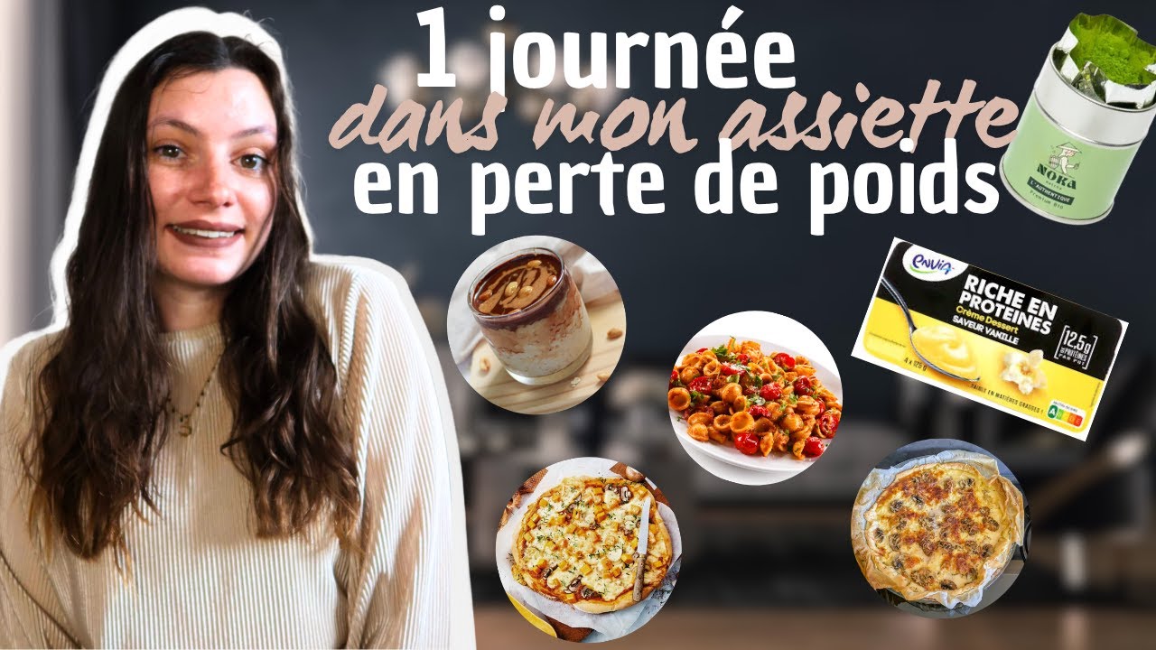 1 journée dans mon assiette en PERTE DE POIDS ✨