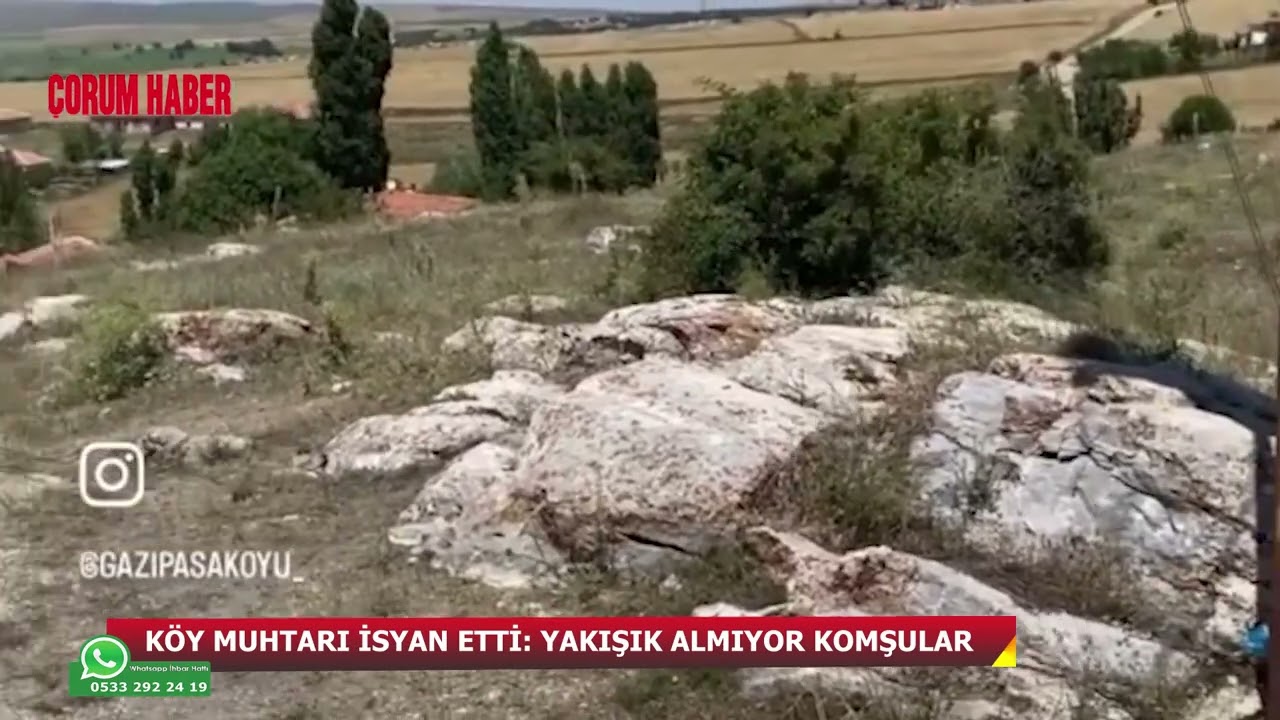 KÖY MUHTARI SONUNDA İSYAN ETTİ: “YAKIŞIK ALMIYOR KOMŞULAR”