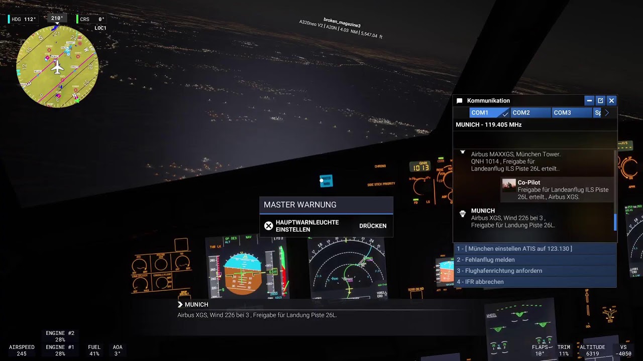 Microsoft Flight Simulator PS5 Paris München