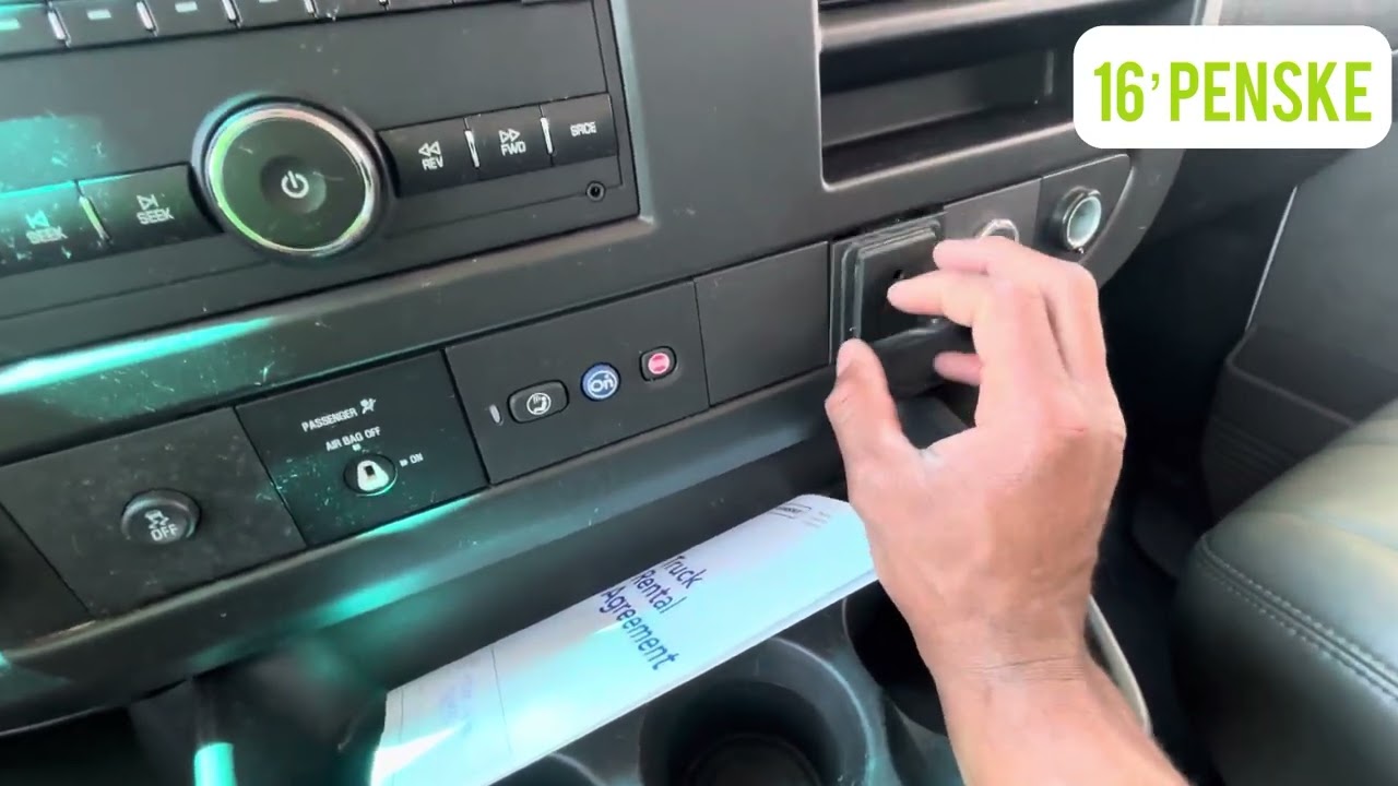 Comparing U-Haul Vs Penske-interior Cab