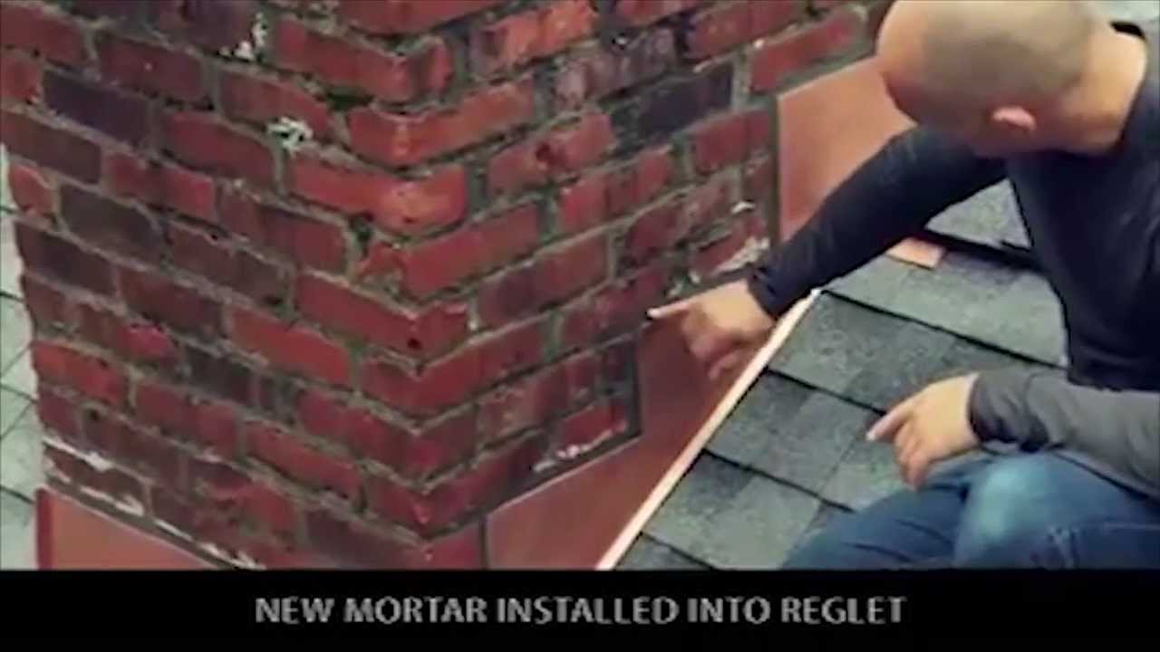 Copper Chimney Flashing
