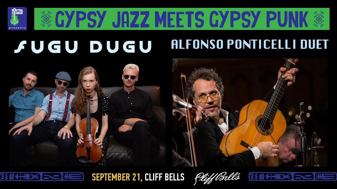 Gypsy Jazz Meets Gypsy Punk - Alfonso Ponticelli & Fugu Dugu (promo reel)