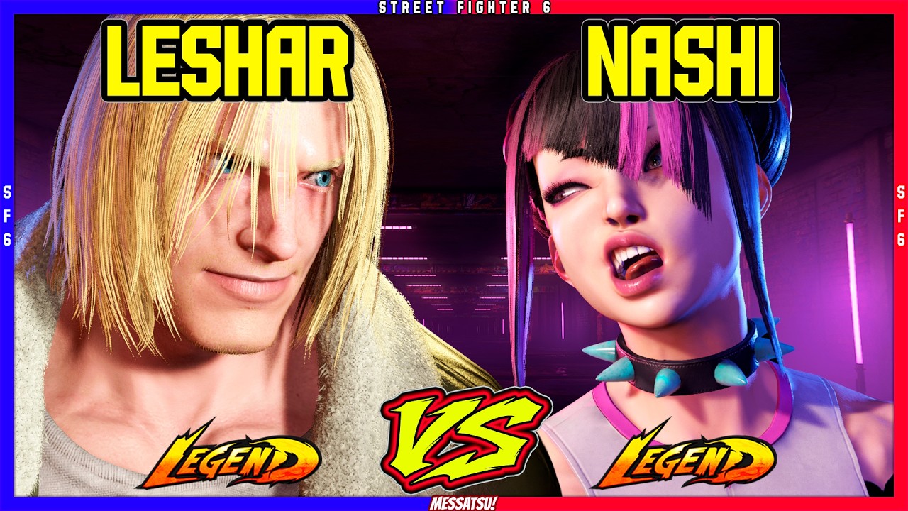 SF6 LeShar (Terry) VS Nashi (Juri)💥Messatsu!💥スト6💥Street fighter 6