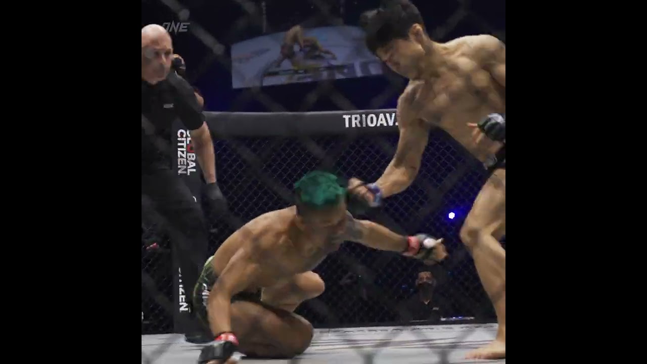 Woo Sung Hoon's CRUSHING 18-SECOND KO from Circle-side 😱