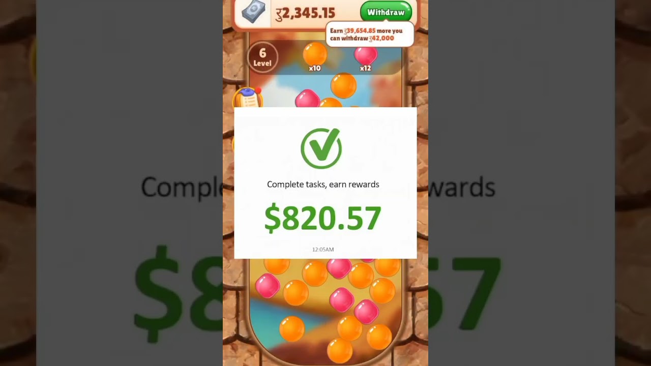 Nepal Earn  apps Withdraw in wonder blast game money with play online game, earn as a student life