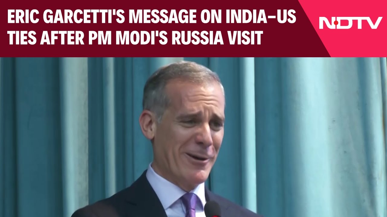 Eric Garcetti's Message On India-US Ties After PM Modi's Russia Visit: 
