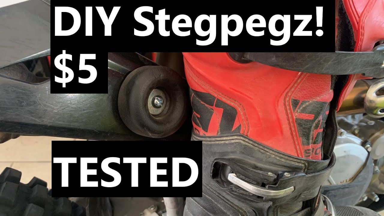 Тестирование самодельных подножек Step Pegz на пустынных тропах.