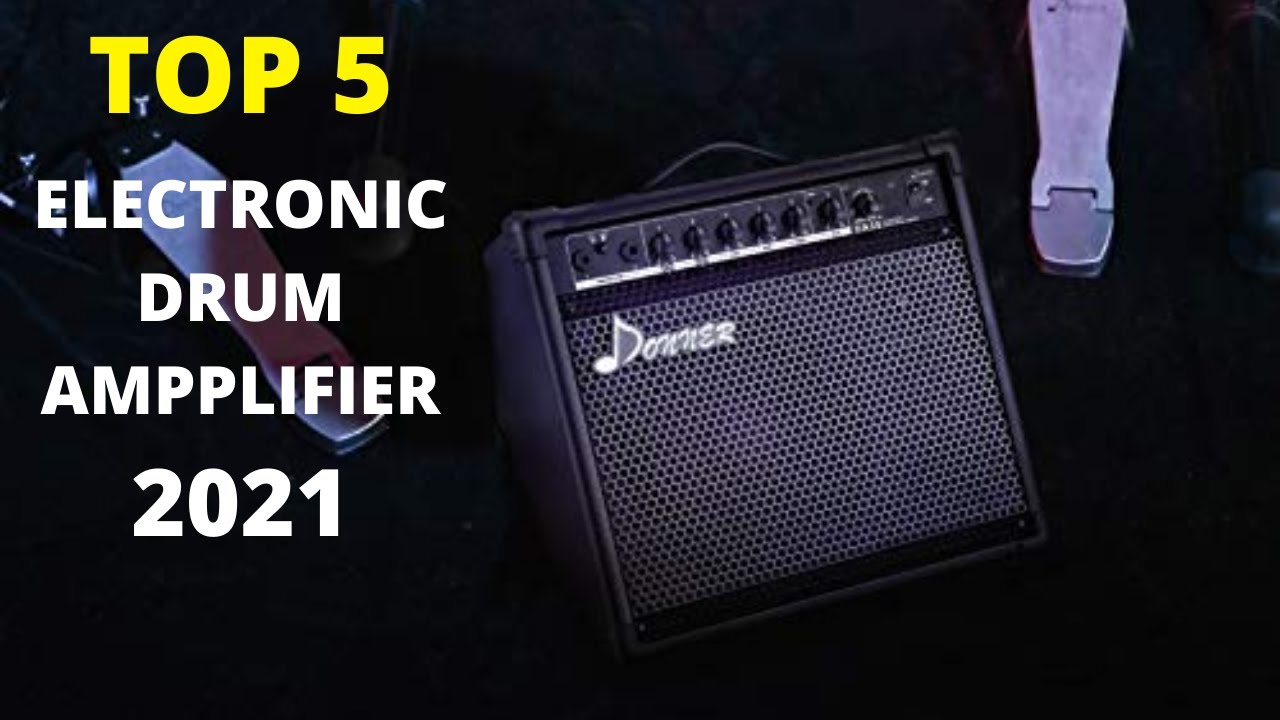 TOP 5: Best Bluetooth Electric Drum Amplifier 2021