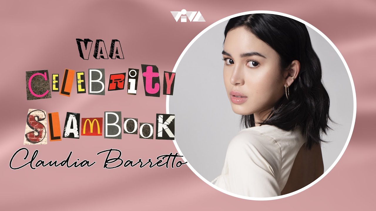 VAA CELEBRITY SLAM BOOK | CLAUDIA BARRETTO