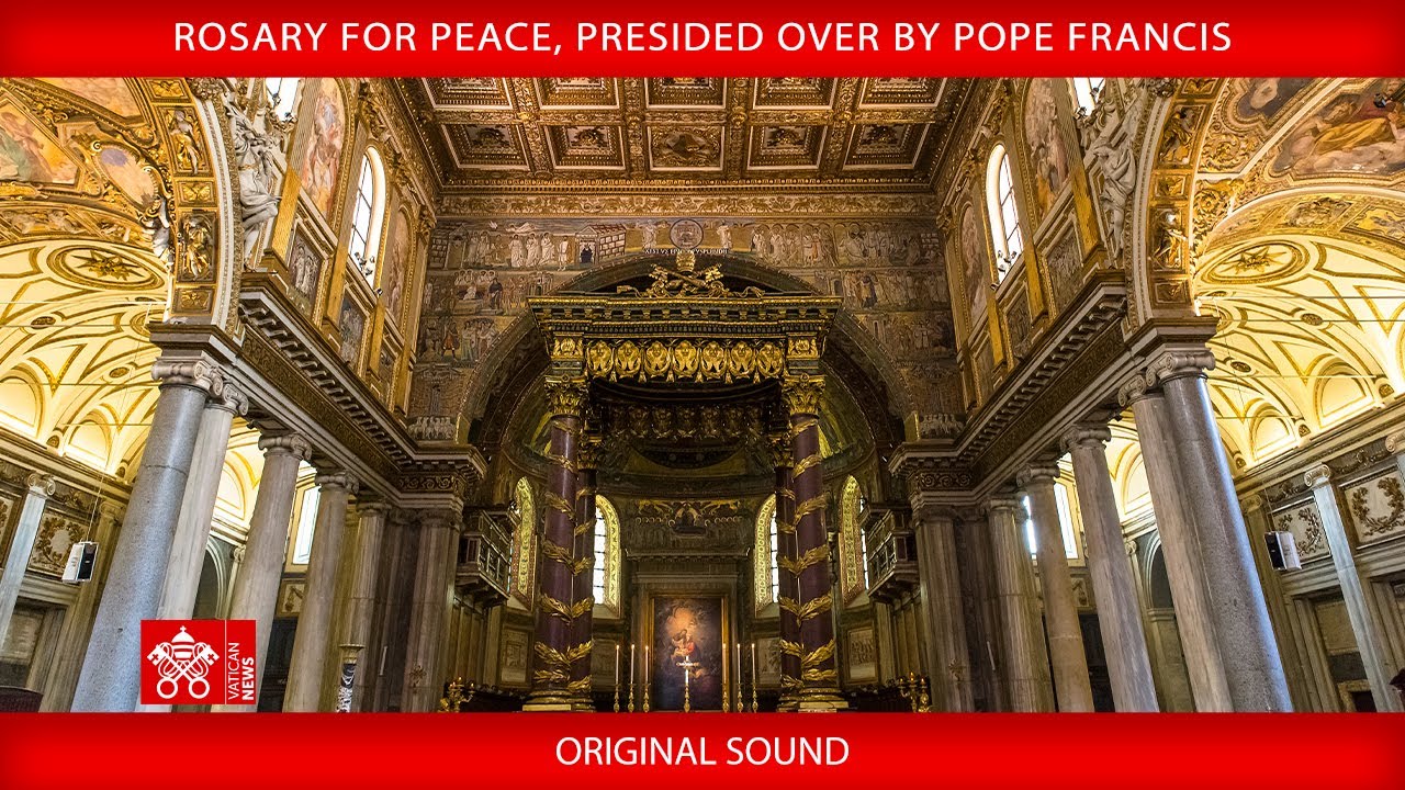 Rosary for Peace, Pope Francis, October 6, 2024