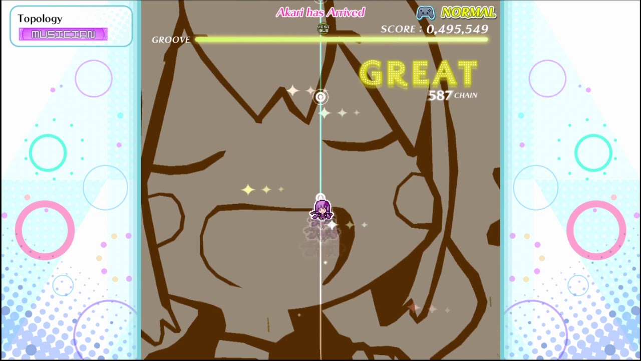 Groove Coaster Switch: Akari has Arrived [Normal, Full Chain]