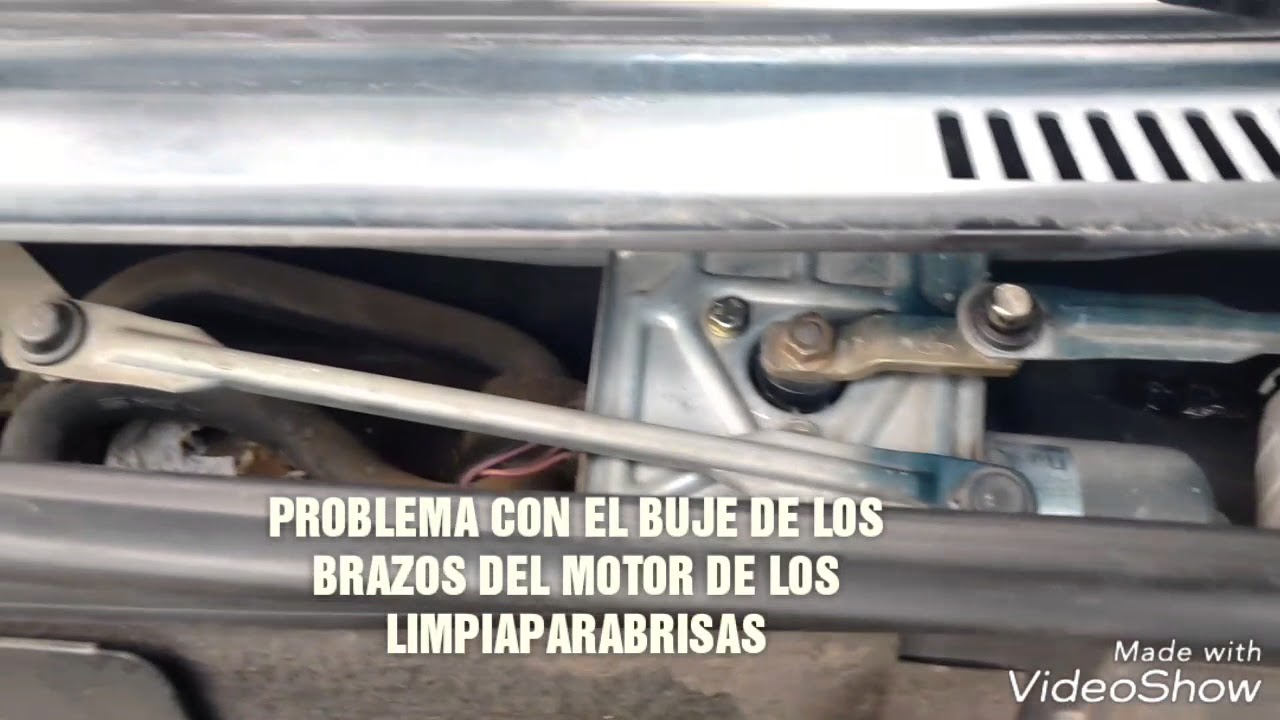 Reparación del buje en motor de limpiaparabrisas fácil y económico.