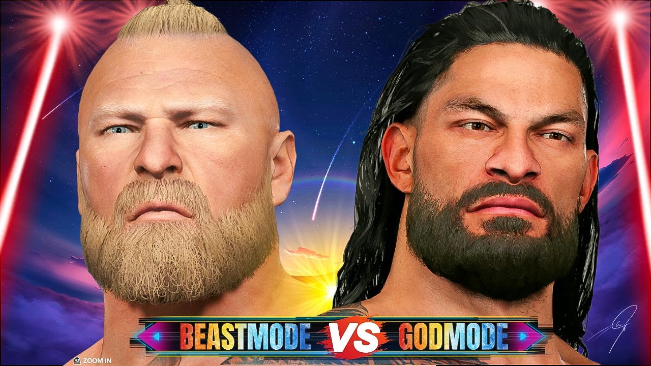WWE 2K23 LIVE King Roman Reigns Vs Beast Brock Lesnar