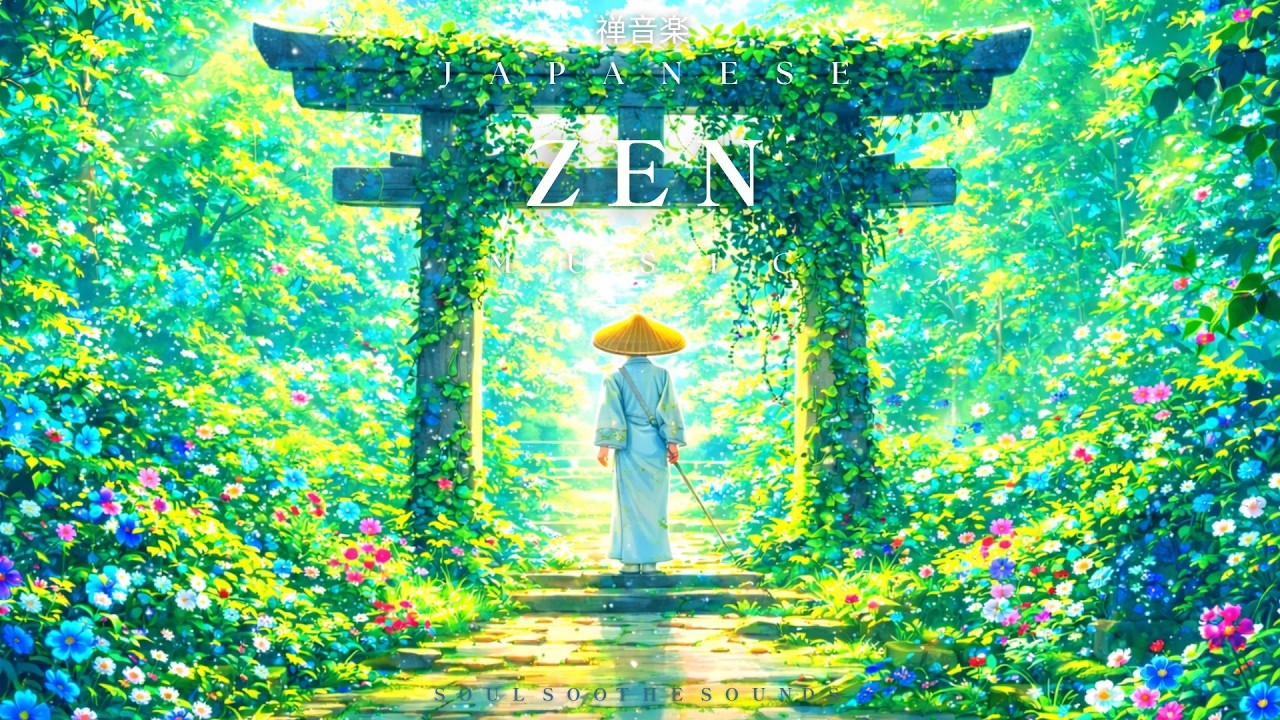 Japanese Zen Music – Gentle Japanese Ambient Sounds for Calm Focus, Deep Relaxation & Inner Peace
