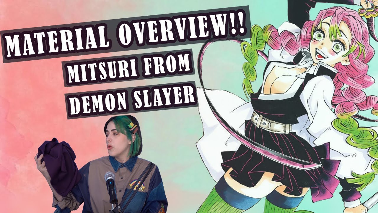 Materials you'll Need to Make MITSURI from DEMON SLAYER 👹 | NDLWRKshop