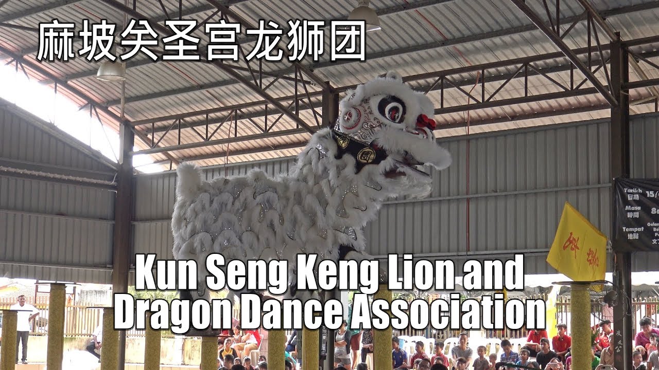 麻坡关圣宫龙狮团 @ Pertandingan Tarian Singa Jemputan Kebangsaan 2018, Mantin