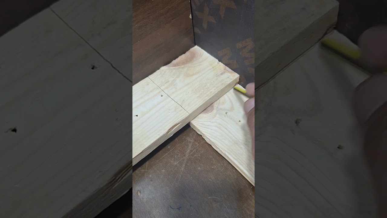 Simple Wooden Corner Angle Tips #howto #tutorial #carpentry