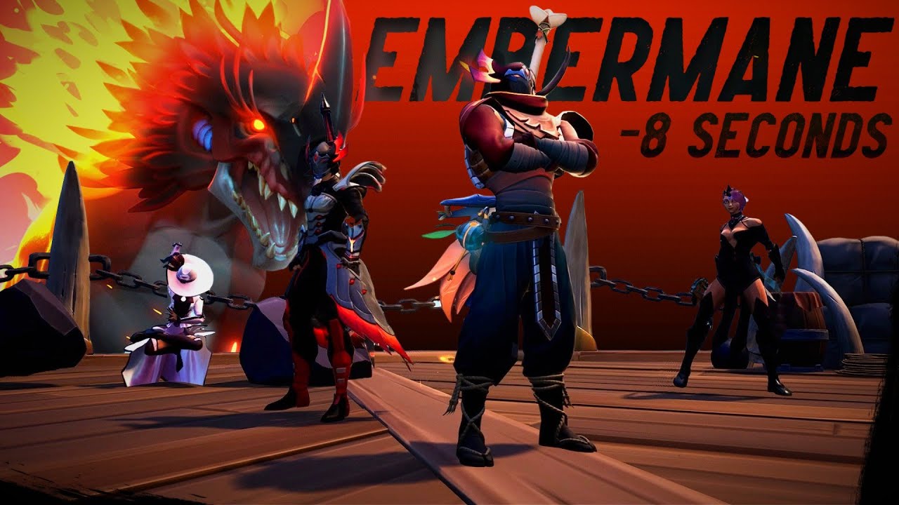 WORLD RECORD | Embermane -8 seconds Group | edited run | Top1 Dauntless Trial |