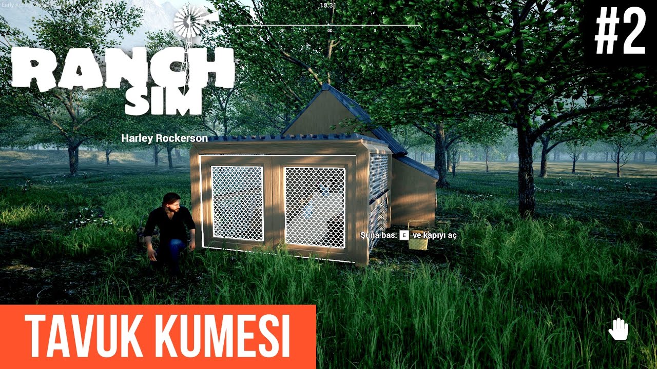 TAVUK ÇİFTLİĞİ YAPTIK/RANCH SİMULATOR TÜRKÇE