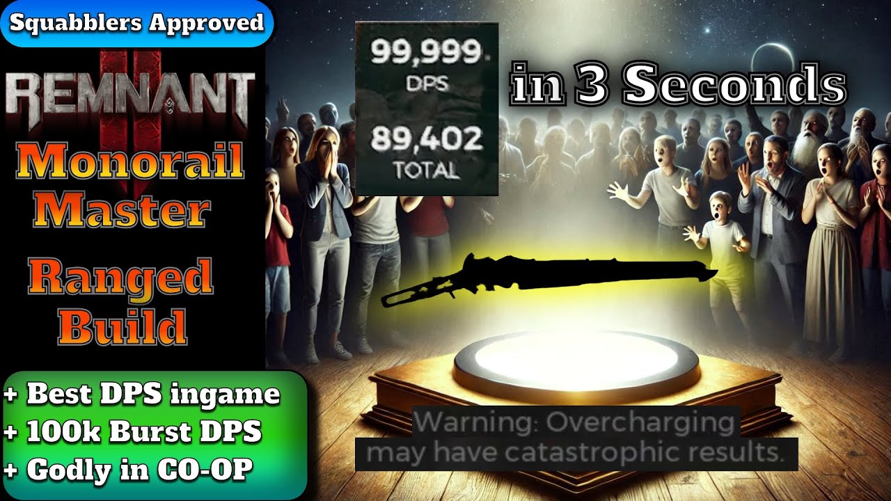 Remnant 2 | Все знают, что это безумное оружие (Уничтожает боссов за 15 секунд) - Дистанционный б...