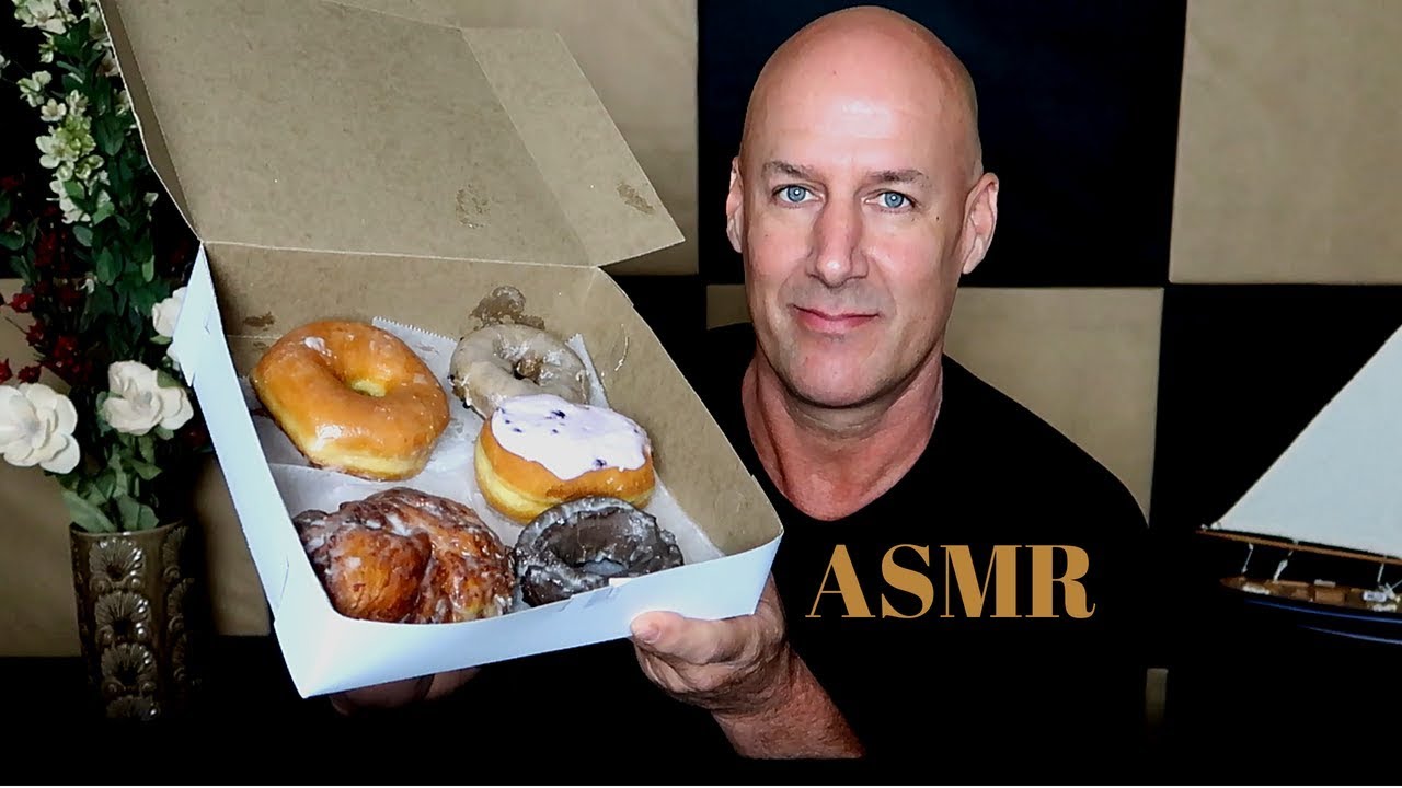 ASMR Пончики и кофе~Мягкая речь~Время историй