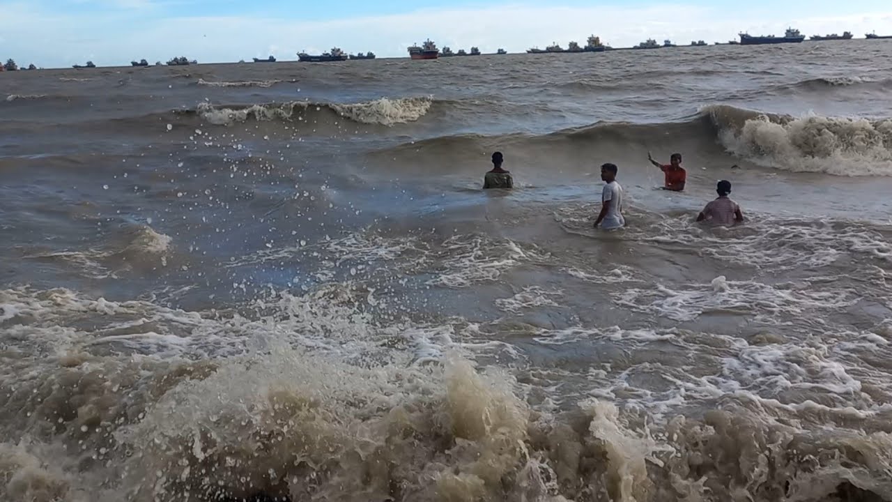 চট্টগ্রাম সমুদ্র সৈকত,  পতেঙ্গা  ||  Patenga Sea Beach, Chattogram  ||