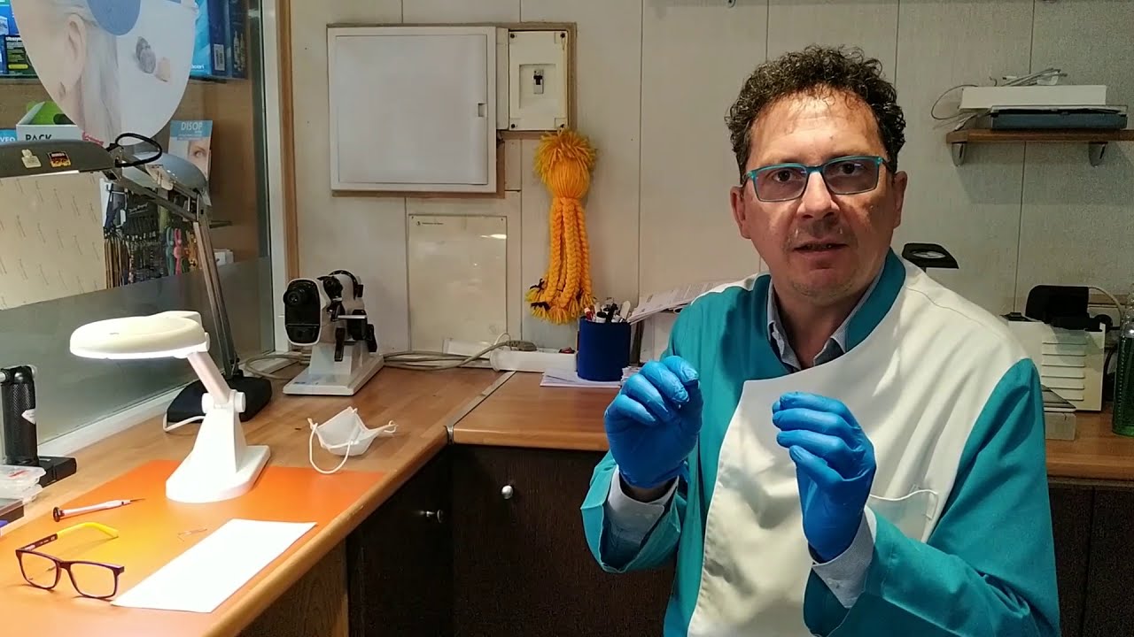 Vídeo 2. Cómo poner un tornillo de unas gafas con varillas flex ¡sin tornillo!