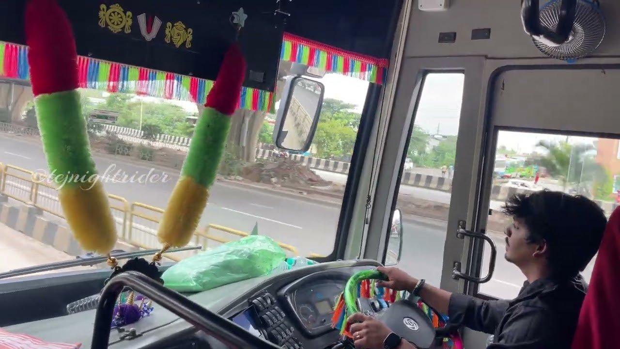 Flix Bus Hyderabad to Bangalore to Hyderabad || Operated By Samanvi Travels || Tej Night Rider 