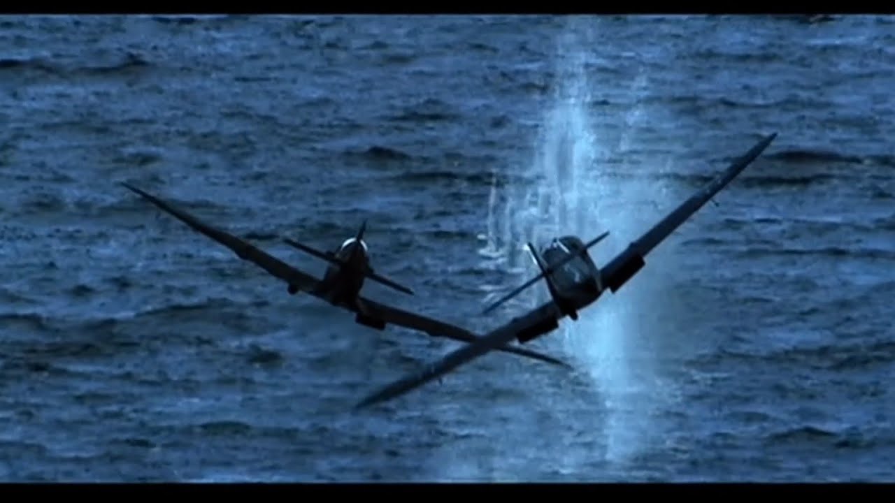 Messerschmitt bf 109 vs Spitfire | Battle of Britain | "Pearl Harbor"(2001)