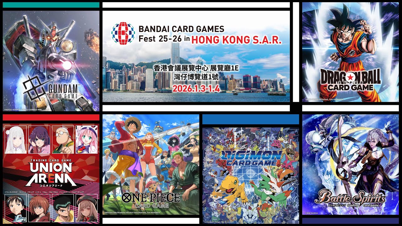 BANDAI CARD GAMES Fest 25-26 in Hong Kong S.A.R. Day 2