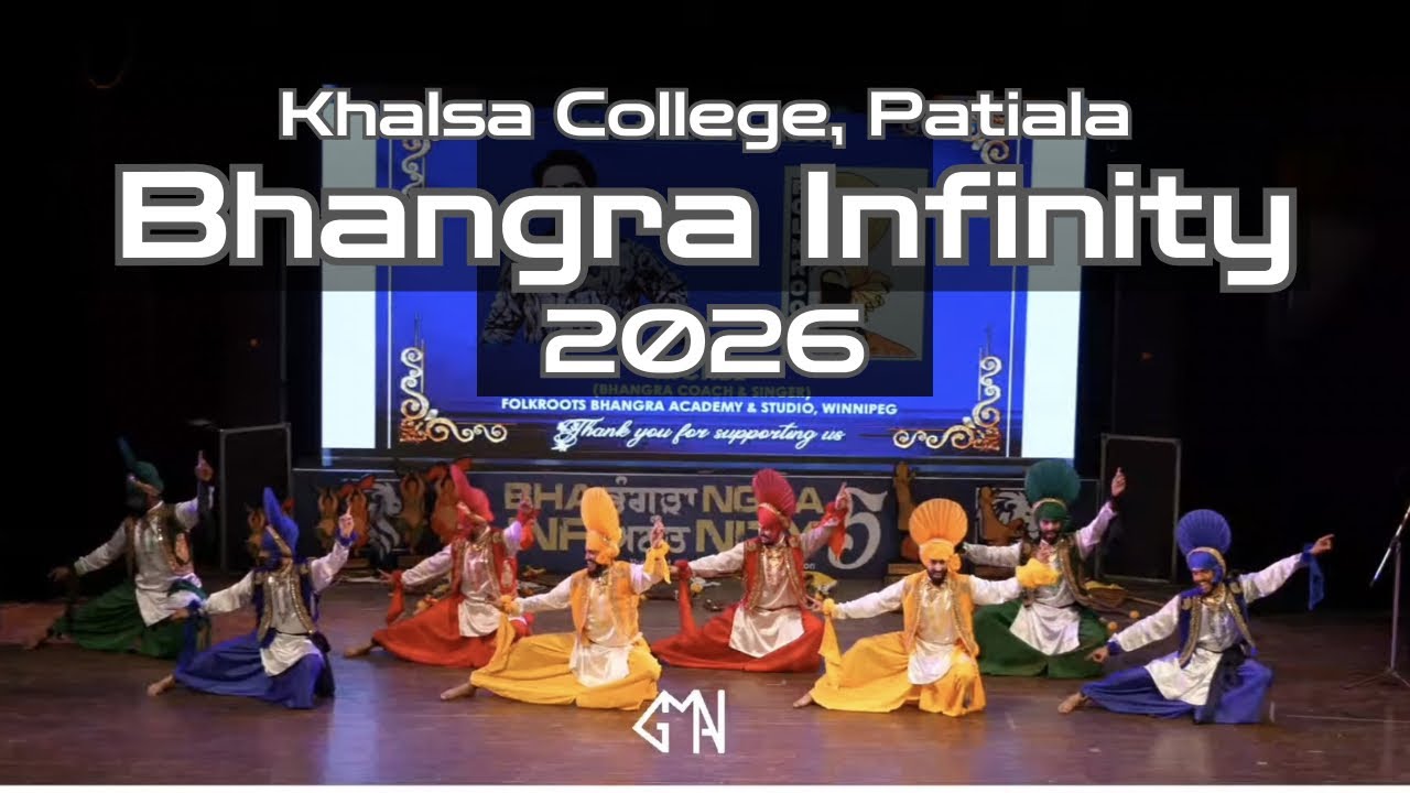Bhangra Infinity 2026 | Khalsa College Patiala | 3rd Position