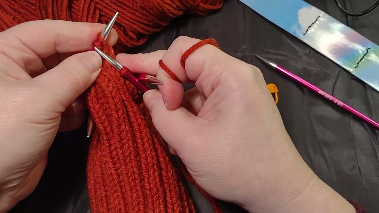 Tube sock finishing the toe!!